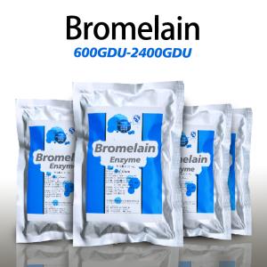 100000U/G-1200000U/G Bromelain And Papain Fully Soluble In Water Providing