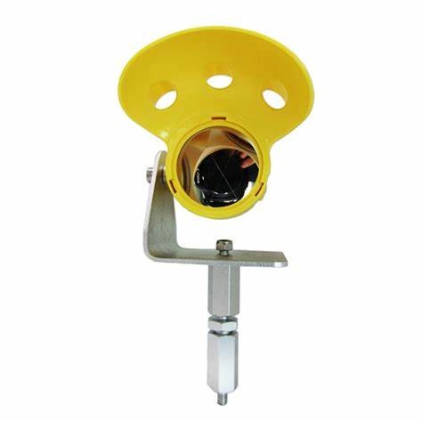 Quality 2500m Monitoring Survey Mini Prism M8 5/8" Thread Round Shape Total Station Accessory wholesale