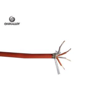 China Silicon Rubber Insulated NiCr-NiSi Type K Compensating Wire 0.12-1.5mm Diameter on sale