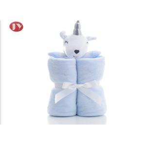 Warm Baby toy Blanket Pretty Plush Soft Unicorn Polar Coral Smooth Well Touch