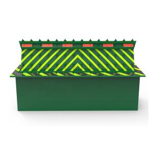 Shallow Mounted Security Road Blocker Hydraulic PLC Programming Command Control