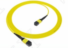 Cheap MTP-12 APC Female to MTP-12 APC Female SingleMode OS2 Plenum OFNP Type A MPO Patch Cord 5m 16ft for sale