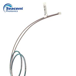 24 CH Optical Fiber Array With High Precision V-Groove Substrate