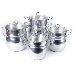 China 4pcs Die Casting Aluminum 28cm Shallow Pot All Clad Saucepan on sale
