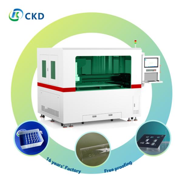 Quality Customized Positioning Laser Glass Drilling Machine with Focusing Depth 250-450um wholesale