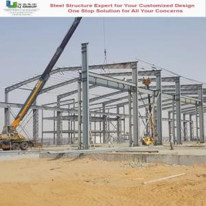 3D Modeling Design Commercial Steel Building Bolted Welded Connection
