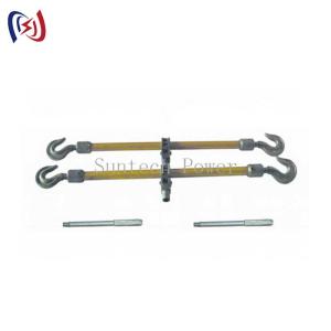 Dual Hook Aluminium Turnbuckle 10-50KN for Conductor Stringing