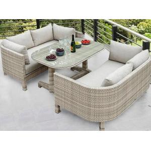 Poly Rattan patio Backyard Sofa sets Leisure Aluminium Outdoor Garden wicker sofa