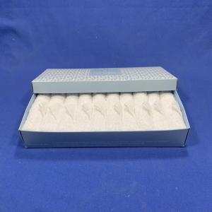 J/C White rolled cotton airline towel in box