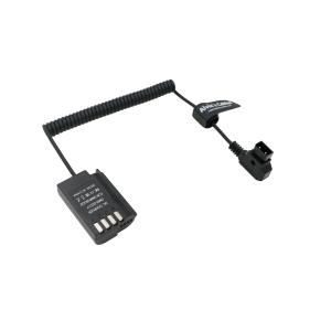 Alvin’s Cables DMW-DCC17 DMW-BLK22 Dummy Battery to D-tap Power Adapter Coiled