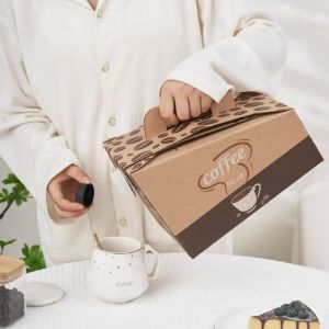 Cheap 48oz Disposable Coffee Dispensers with Handle Cold Hot Drink Dispenser Box for Party, Catering, Office, Take Out for sale