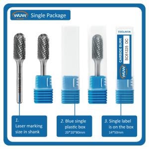 Double Cut Carbide Burr Rotary Burr with Radius End Type C Electric Power Source