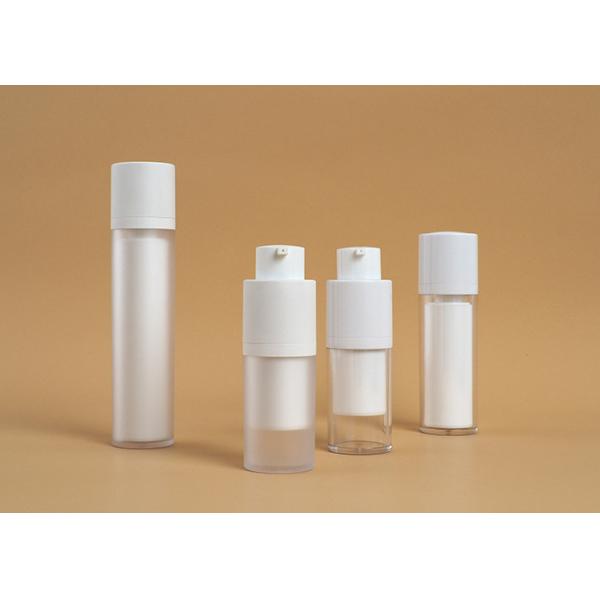 Quality Childproof Cosmetic Airless Bottle 50ml Serum Package Twist Up Airless Bottle wholesale