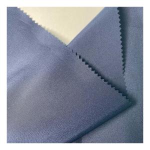 Ocean recycle polyester microfiber peach skin plain fabric for beach shorts