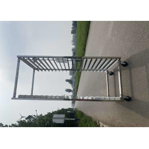 Customized 15 Layer Stainless Steel Rack Trolley Food Dehydrator Tray