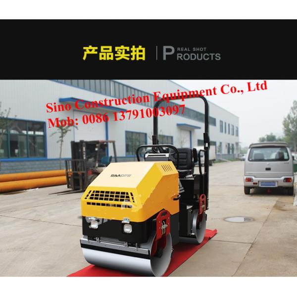Hydraulic Dual Drive 8km/h 2 Ton Construction Road Roller