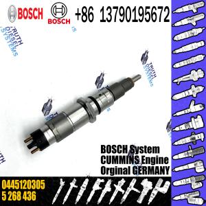 China 445120054 0445120059 0445120231 0445120236 0445120305 diesel fuel injector nozzle with bosch for Komatsu PC200-8/PC300-8 on sale