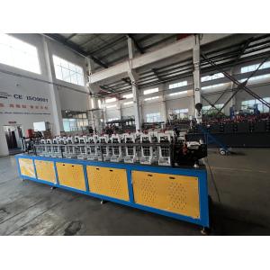 0.7-1.2mm Thickness Metal Rolling Shutter Door Roll Forming Machine Hydraulic