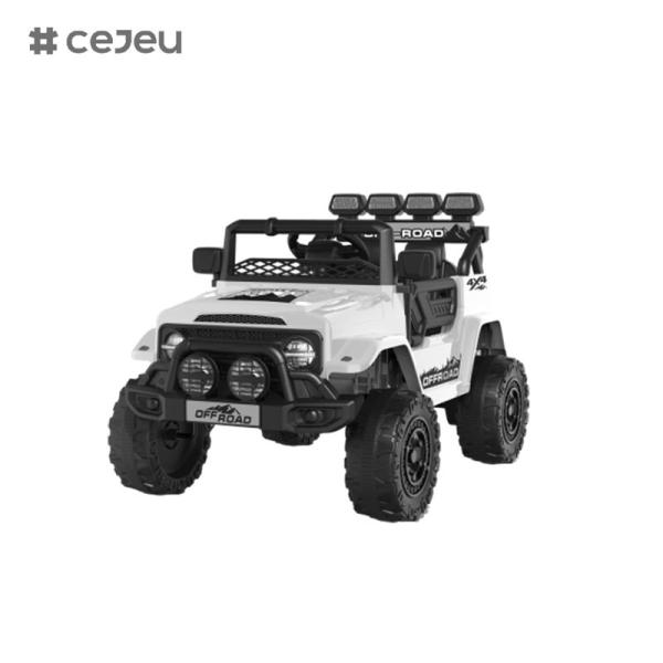 Quality CJ2122 Double door open, 6V4AH* 1,390 #*1,with 2.4G RC,lights,one-button start,music,USB,Bluetooth,early education wholesale