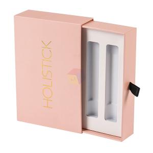 Recyclable Custom Cosmetic Packaging Box Sliding Drawer Essential Oil Paper Box