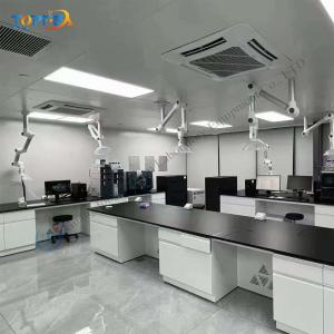 Customized Lab Tables Work Benches with 1500*850mm Size Adjustable Drawers