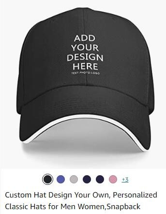Quality Custom Baseball Cap With Your Text,Personalized Adjustable Trucker Caps Casual Sun Peak Hat For Gifts wholesale
