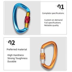 ZINC Finish Climbing Hook Essential Gear for Rock Climbing and Hiking Enthusiast