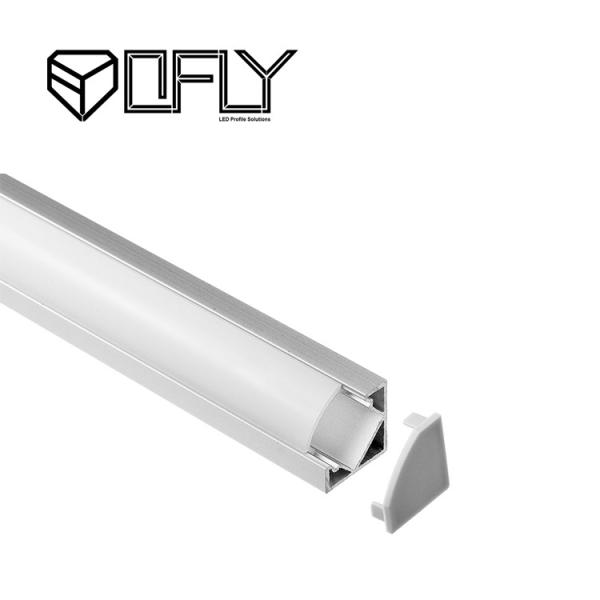 Surface Mounted LED Profile Corner LED Profile Round LED Extrusion for Indoor
