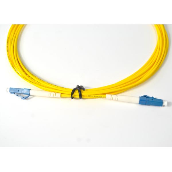 Quality Low Insertion Loss Value LC Optical Fiber Patch Cord With EUROPE ROHS Request wholesale