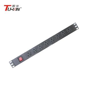 Network Server Rack Power Strip , Rack Mount Switched Rack Pdu For Cabinet