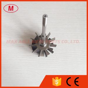 GTW38 GT37R 6765 64.56/74.17mm 11 blades Ball bearing turbo wheel/ turbine shaft