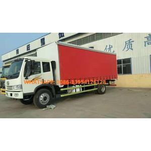 Faw J5k 4X2 6 Wheeler 180hp Dropside Heavy Cargo Truck Chassis 237*75*7