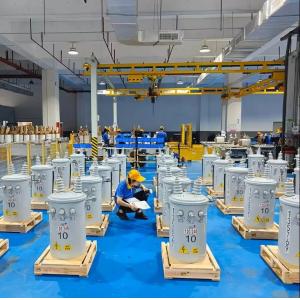 75KVA CSA C2.2-06 Single Phase Pole Mounted Transformer With Radiator for