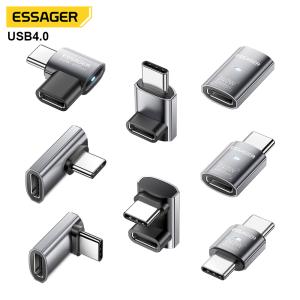 USB 4.0 C to C OTG Adapter 40Gbps 240W Fast Charging 8K 60Hz