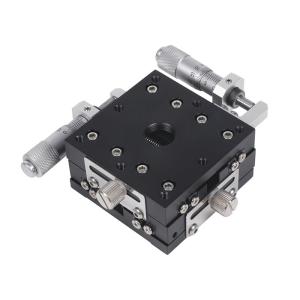 XYZ Linear Stage with Stepper Motor 2mm Lead Screw Pitch 0.01mm/100mm Straightne