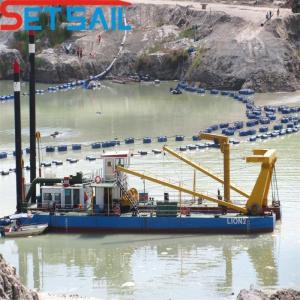 Water Flow 800m3 Diesel Engine 8 Inch Cutter Suction Dredger with Customized