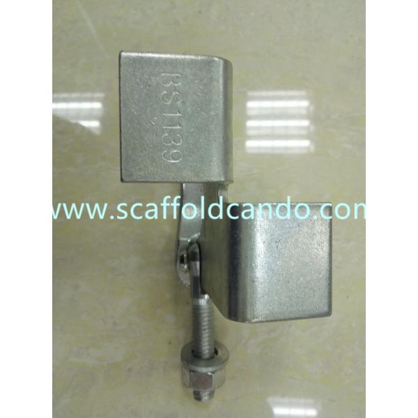 Scaffolding galvanized British drop forged board retaining coupler BRC clamp for