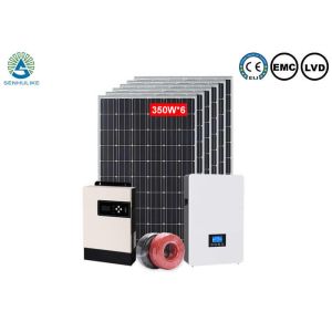 Cheap 5KW Home Solar Power System with 51.2 Volt 100ah 5KWH Lithium Battery Storage for sale