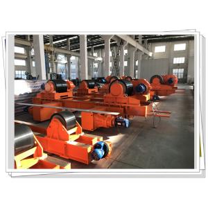 China Wireless Controller Rubber Wheel Welding Turning Roll Motorized Trolley on sale