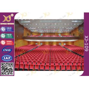 China Church Building Hall / Auditorium Chairs With Tablet For Drink East African Types on sale