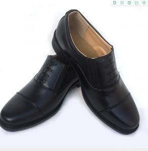 Cheap OEM ODM Mens Formal Leather Slip On Dress Shoes Three Joint for sale