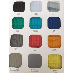 Various Colors Polycarbonate Roofing Sheets Material 6mm * 2.1 * 11.8m