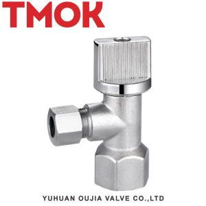 Medium Pressure Brass Angle Stop Valves For Wash Basin