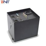 BNT table connection hub round corner spring pop up desk power data outlet