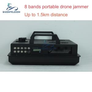 Portable Anti Drone Jammer with 7kg Lightweight Design, Replaceable Internal