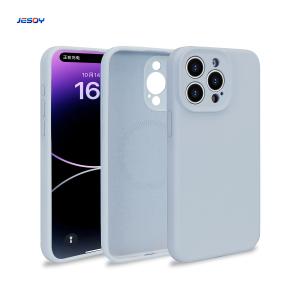 Custom Magnetic Silicone Phone Case Waterproof For IPhone 16 15 Pro Max