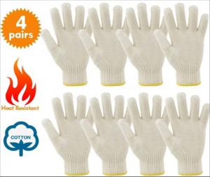 Cheap BBQ Oven Bread Baking Cotton Heat Resistant Gloves For Baking Insulated for sale