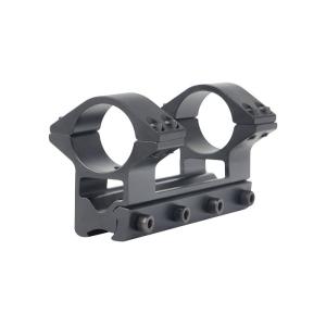 Cheap See Through Type Tactical Scope Rings Double Tube 25.4mm Ring High Durability for sale