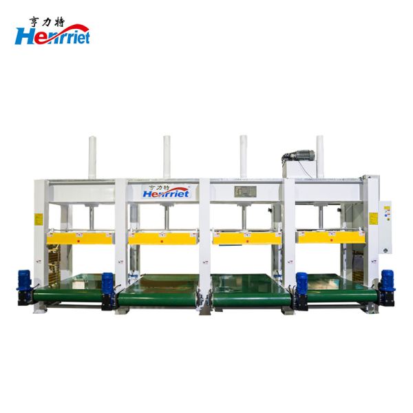 Customized Door Production Line Segmented Cold Press Machine For Doors Plywood