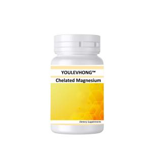 Non GMO Chelated Magnesium Supplement For Vegetarians And Vegans Promotes Heart